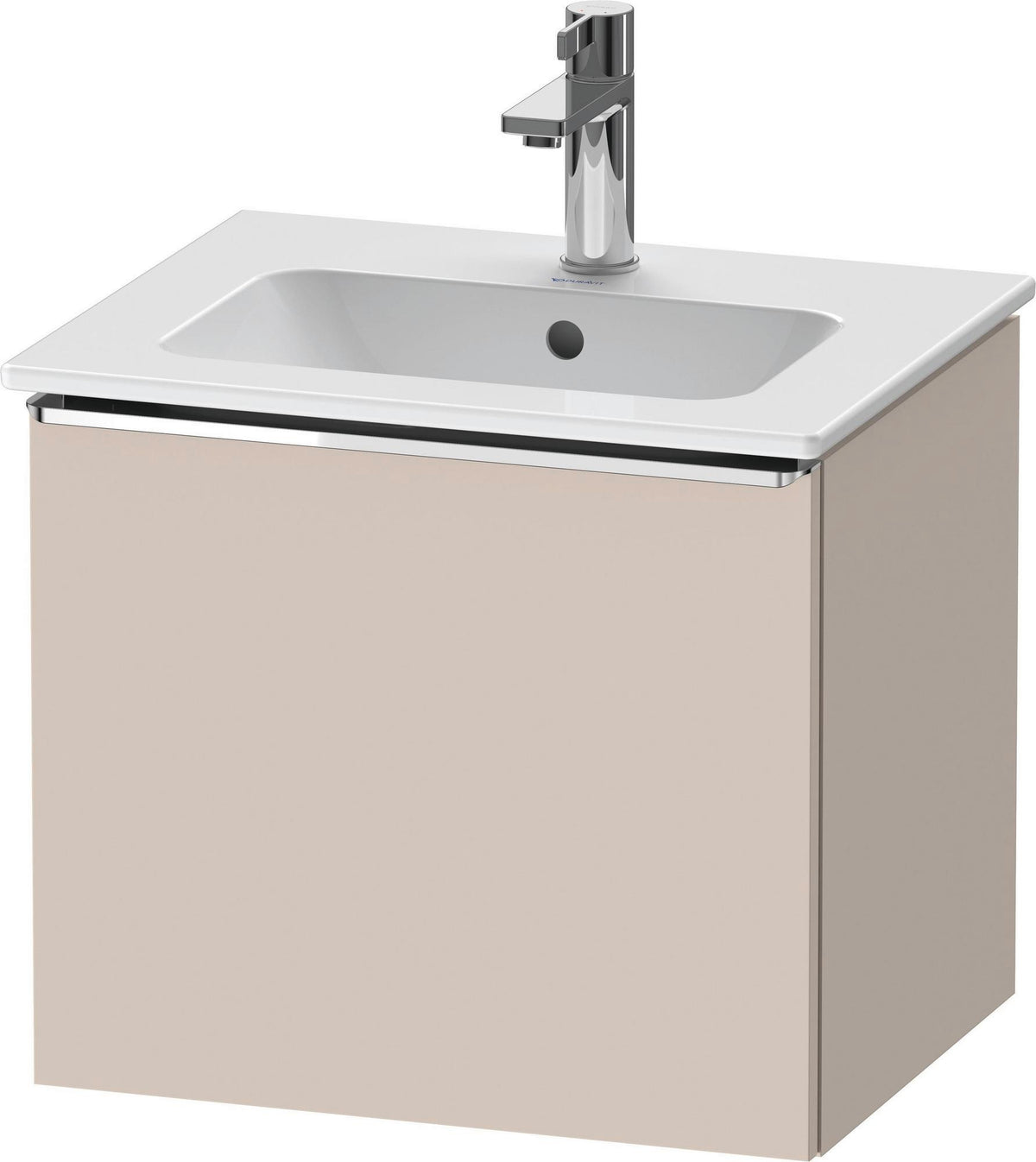 DURAVIT D-Neo Waschtischunterbau 510 mm Eiche Schwarz Matt mit Bronze Griff