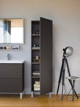 DURAVIT L-Cube Regalelement 1000 mm betongrau matt, 3 Fächer, wandhängend