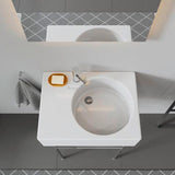 DURAVIT Design Classics Wandwaschtisch 615 mm, Becken links, mit Überlauf, weiß