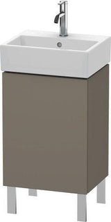 DURAVIT L-Cube Waschtischunterbau 593x434x341 mm, amerikanisch nussbaum, Anschlag links, für Vero Air