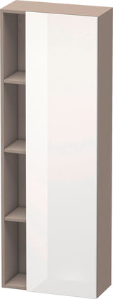 DURAVIT DuraStyle Hochschrank 1400 mm, 1 Tür links, weiß matt – wandhängend mit Soft-Close