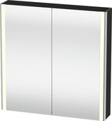 DURAVIT XSquare Spiegelschrank 800 mm mit LED-Beleuchtung, Soft-Close und Front- & Innenspiegel