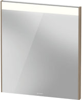 DURAVIT Brioso Spiegelschrank mit Beleuchtung 700x620x45 mm Eiche Natur – Badspiegel mit LED