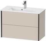 Duravit XVIU Waschtischunterbau 810x560x390mm 2 Schubkästen Kompakt S-matt
