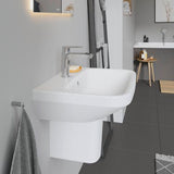 DURAVIT DuraStyle Waschtisch 550 mm mit Überlauf, 1 Hahnloch und WonderGliss