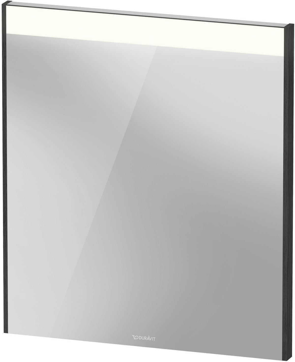 DURAVIT Brioso Spiegelschrank mit Beleuchtung 700x620x45 mm Eiche Natur – Badspiegel mit LED