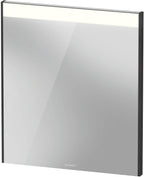 Spiegelschrank Brioso m. Beleuchtung 700x620x45mm, Eiche Schwarz ohne ES