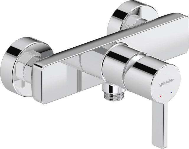 Duravit D-Neo Einhebel-Brausemischer Aufputz Keramikmischsystem Chrom