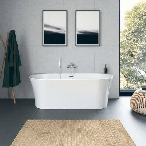 DURAVIT Stabbrause Rain Chrom – Runde Handbrause mit Antikalksystem, 1/2″ Anschluss