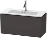 Duravit L-Cube Waschtischunterbau 820 mm Weiß Matt mit 1 Auszug und Tip-On-Technik