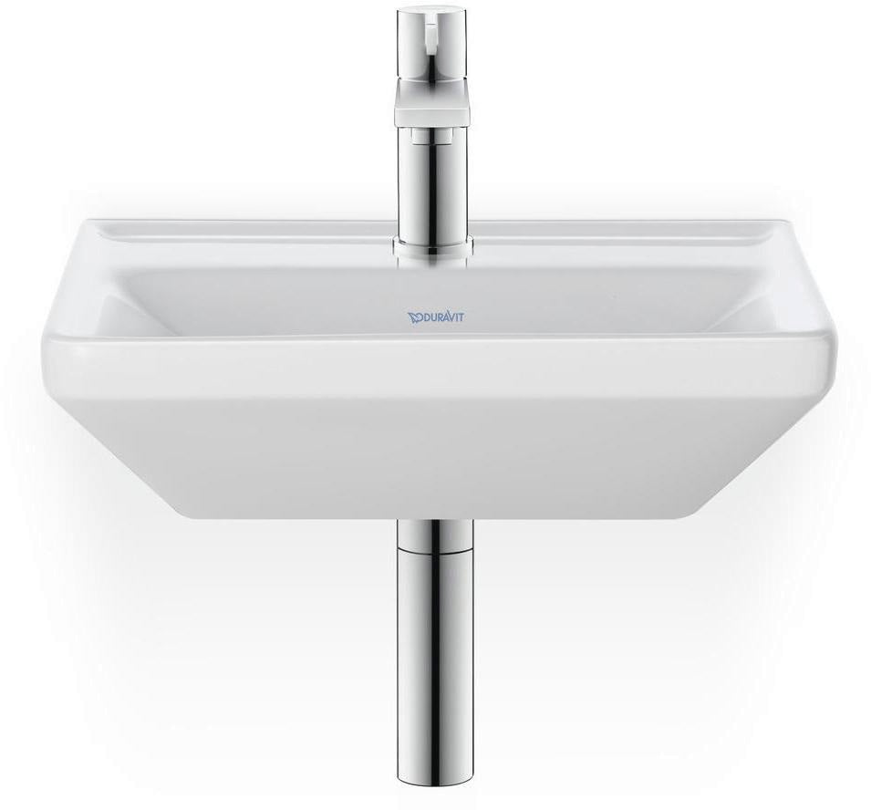 Duravit D-Neo Einhebel-Waschtischmischer mit Zugstange, Chrom – 94 mm Ausladung