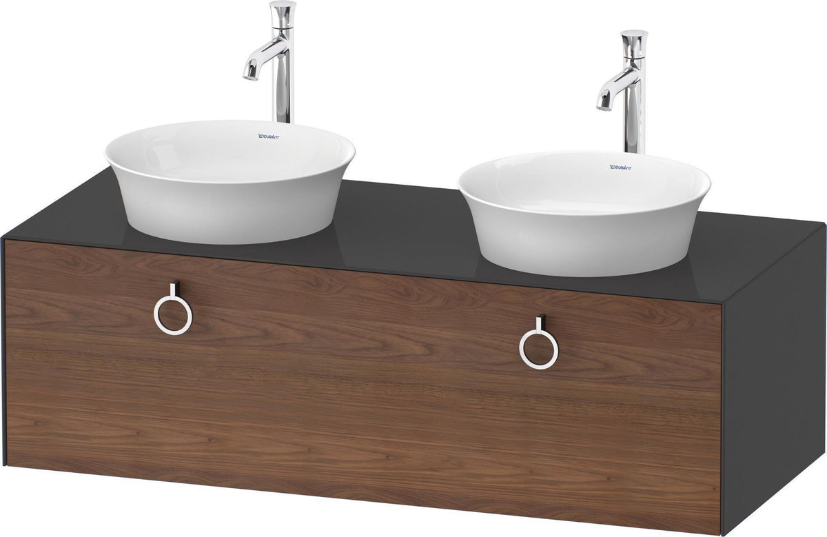DURAVIT White Tulip Waschtischunterbau 1300 mm, 1 Auszug, wandhängend, weiß seidenmatt