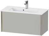 Duravit Waschtischunterbau XVIU Compact 810 mm weiß matt mit Tip-On-Technik für ME by Starck