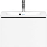 DURAVIT L-Cube Waschtischunterbau 620 mm, 1 Auszug, Weiß Matt, Wandmontage
