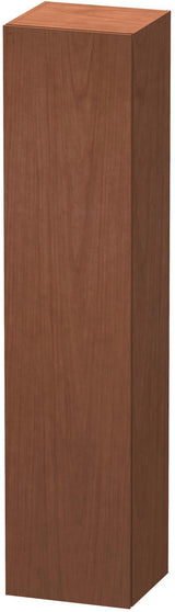 Duravit Hochschrank L-Cube 363x400x1760mm, 1 Tür, links, amerikanisch Nussbaum