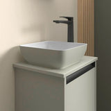 DURAVIT Sivida Aufsatzbecken Set mit Konsole 410x330mm Weiß ohne Hahnloch