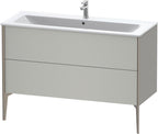 betongrau matt / Spanplatte / Ausz.champagner