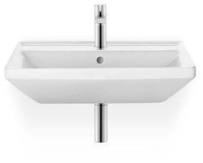 Duravit D-Neo Waschtisch 550 mm weiß mit Überlauf und WonderGliss