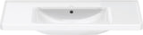 Duravit D-Neo Wandwaschtisch 650 mm weiß mit Überlauf und WonderGliss
