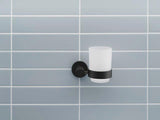 DURAVIT D-Code Glashalter Glas rechts Chrom – Wandmontage Zahnputzbecher mit Befestigungsmaterial