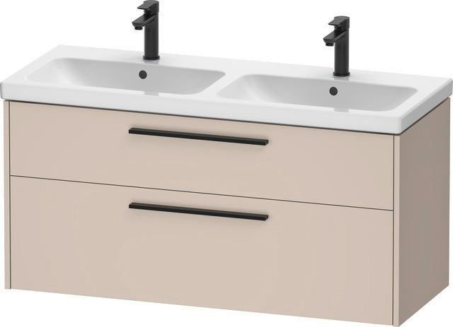 DURAVIT D-Code 2.0 Waschtischunterbau 1184 mm mit Schubkasten und Soft-Close in Weiß Matt