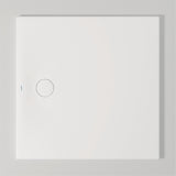 DURAVIT Tempano Duschwanne 800x800x40mm Weiß mit Antislip – Quadratische Brausewanne aus Sanitäracryl