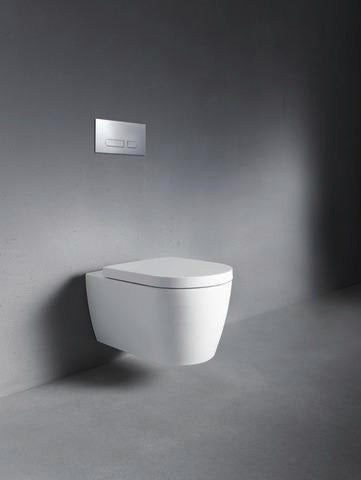 Duravit DuraSystem A1 Betätigungsplatte mechanisch für WC – Dual Flush, weiß, flächenbündig