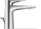 DURAVIT Tulum by Starck Einhebel-Waschtischmischer mit Zugstange, Chrom, 110 mm Ausladung