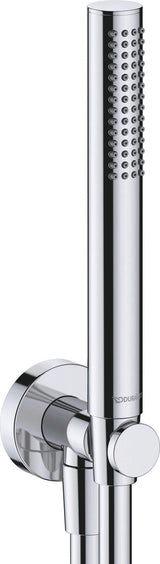 Duravit Wandanschlussbogenset MinusFlow Rain/Pulse/Mono Chrom HG – 120 mm mit Rosette