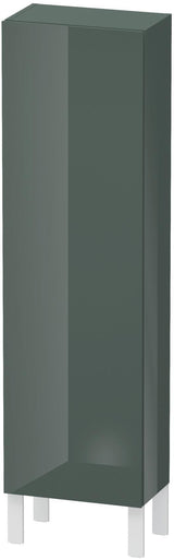 Duravit Halbhochschrank L-Cube 243x400x1320mm 1 Tür links, Amerikanisch Nussbaum