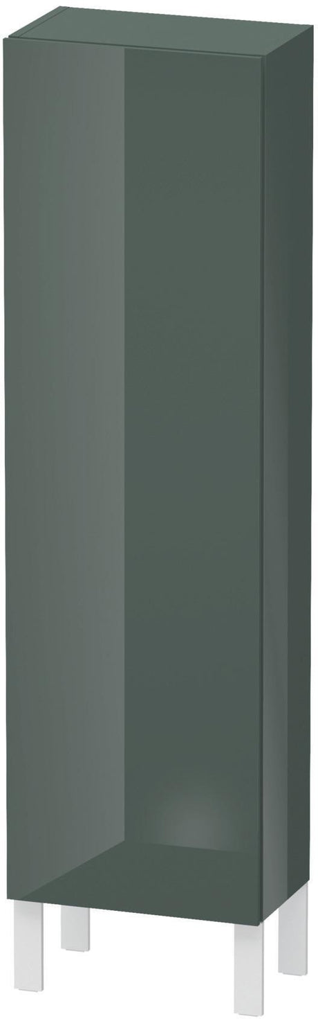 Duravit Halbhochschrank L-Cube 243x400x1320mm 1 Tür links, Amerikanisch Nussbaum