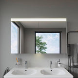 DURAVIT Spiegelschrank BETTER mit LED-Beleuchtung, 760 mm, Anschlag links, Front- und Innenspiegel