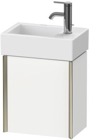 Duravit Waschtischunterbau XVIU 397 mm – Wandhängend, 1 Tür, Aluminiumprofil, für Vero Air