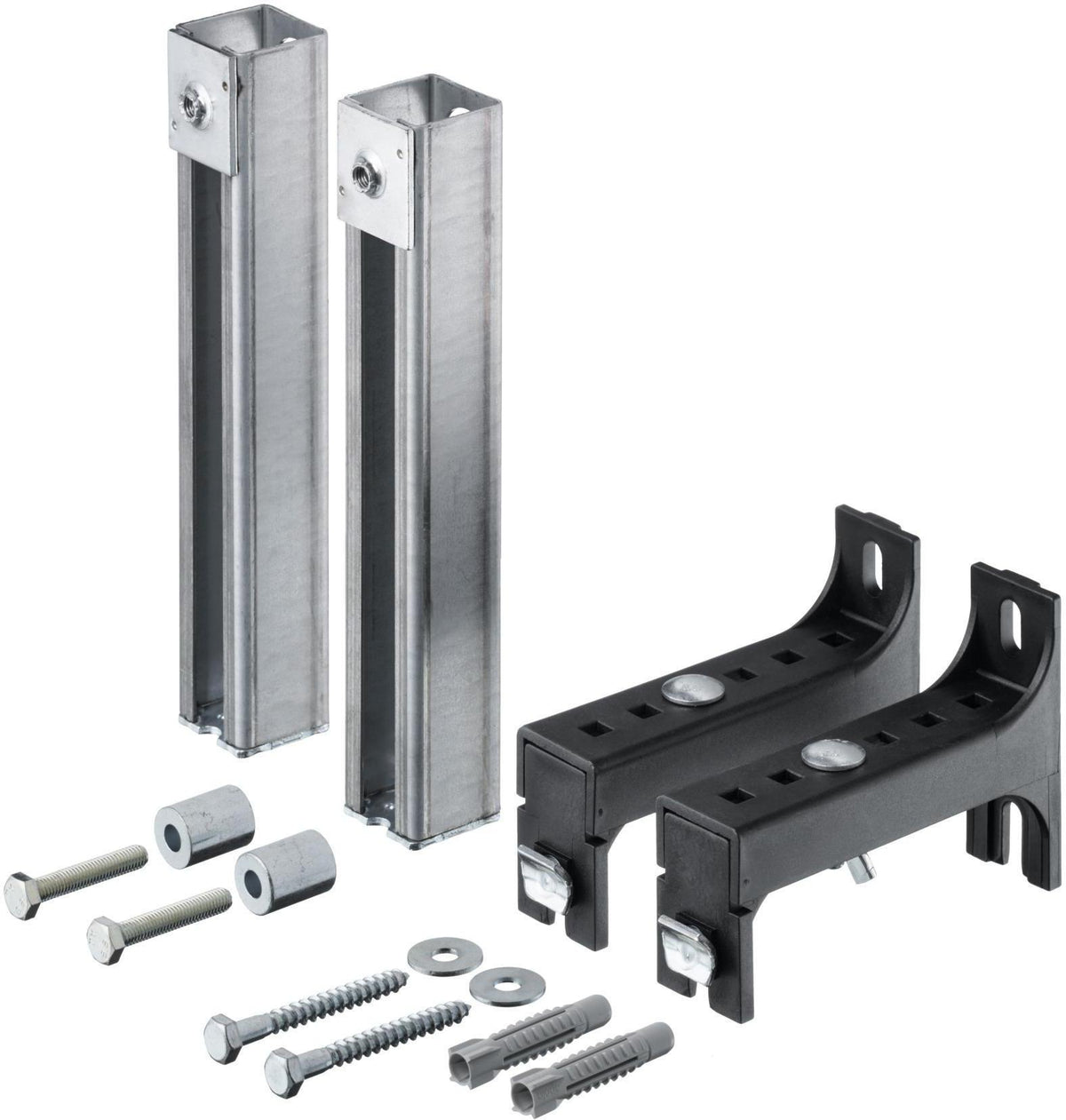 DURAVIT DuraSystem Verlängerungs-Set 240 mm aus Stahl – Ersatzteil für WC-Elemente