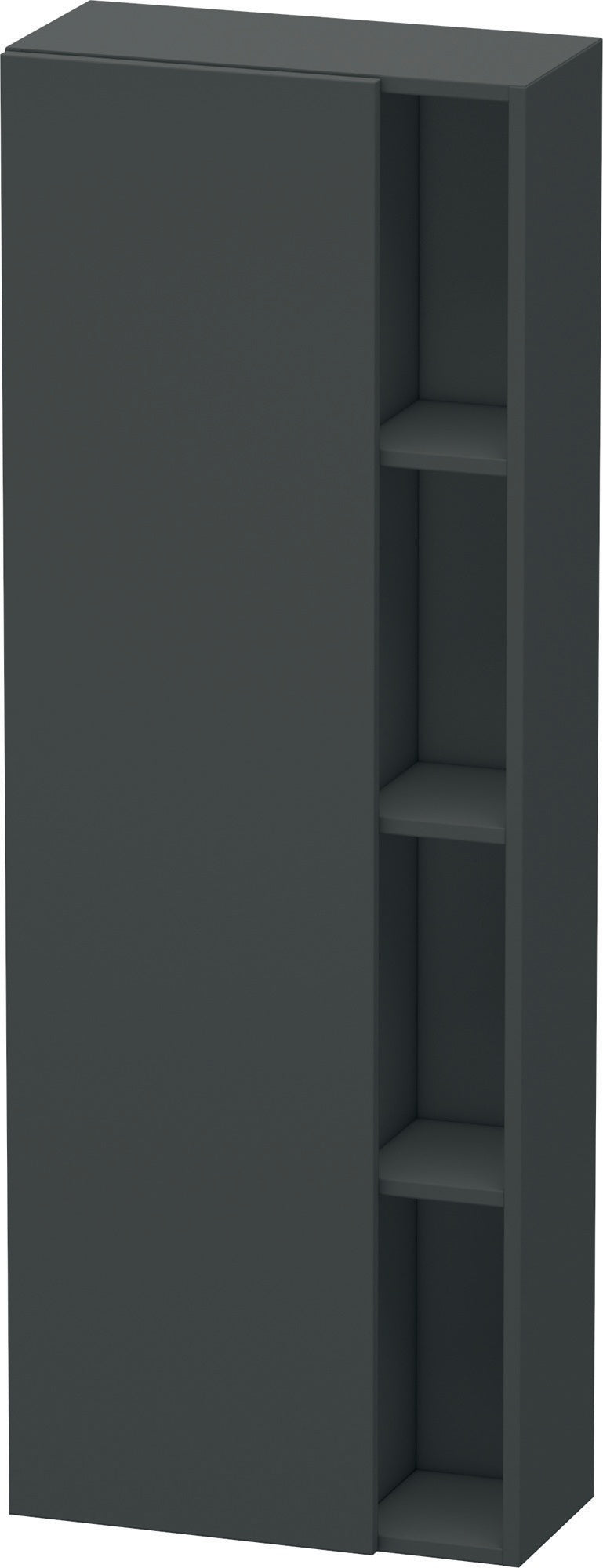 DURAVIT DuraStyle Hochschrank 1400 mm, 1 Tür links, weiß matt – wandhängend mit Soft-Close