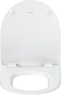 DURAVIT Univavo WC-Sitz D-Form tief 421 mm mit Absenkautomatik und Edelstahl-Scharnieren