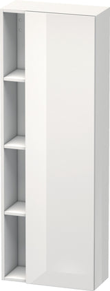 DURAVIT DuraStyle Hochschrank 1400 mm, 1 Tür links, weiß matt – wandhängend mit Soft-Close