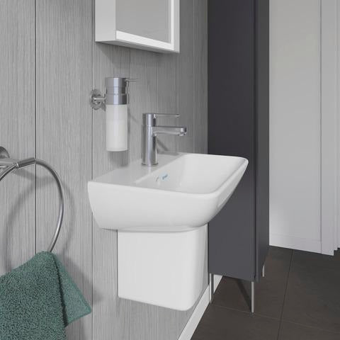 DURAVIT B.2 Einhebel-Waschtischmischer S mit Zugstange, Chrom – Keramikmischsystem, 100,5 mm Ausladung