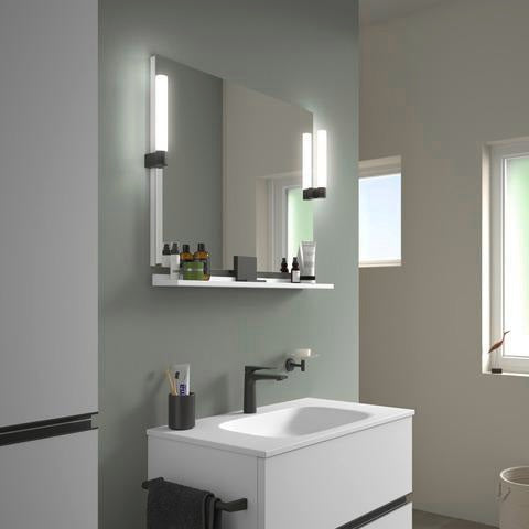DURAVIT Sivida Möbelwaschtisch 620 mm DuroCast Plus Weiß Seidenmatt ohne Überlauf