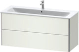 Duravit XSquare Waschtischunterbau 1210 mm mit 2 Schubkästen, s-matt, für ME by Starck