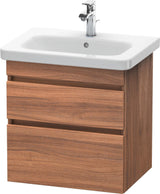 DURAVIT DuraStyle Waschtischunterbau wandhängend 580 mm mit 2 Schubkästen, weiß matt