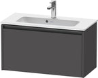 graphit matt / 1 Auszug / Waschtischunterbau