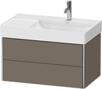 flannel grey seidenmatt / Mitteldichte Faserplatte (MDF) / grau