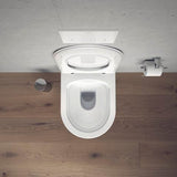 DURAVIT Wand-WC Soleil by Starck 480 mm spülrandlos von Philippe Starck – Weiß Glänzend