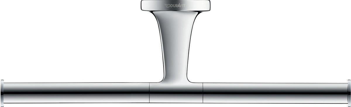 DURAVIT Starck T Papierrollenhalter Chrom für 2 Rollen – verdeckte Befestigung