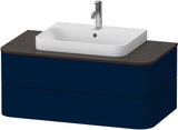 Duravit Happy D.2 Konsolenwaschtischunterbau 1000 mm Taupe Supermatt mit Tip-on und Soft-Close