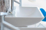 DURAVIT Halbsäule ME by Starck aus Sanitärkeramik, 300x170x300 mm, weiß, für 233565, 232560, 233555 u.a.