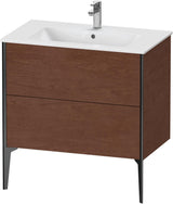 DURAVIT XViu Waschtischunterbau bodenstehend 594x810x480 mm mit 2 Auszügen, weiß matt