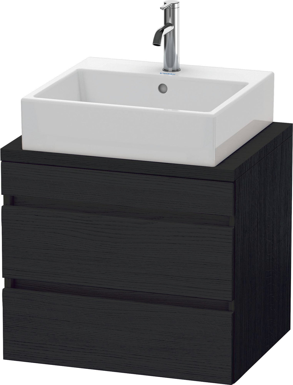 DURAVIT DuraStyle Konsolenunterschrank 600 mm betongrau matt mit 2 Schubkästen und Soft-Close