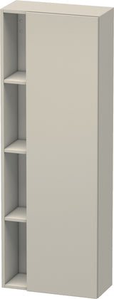DURAVIT DuraStyle Hochschrank 1400 mm, 1 Tür links, weiß matt – wandhängend mit Soft-Close